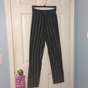 Black and grey Brandy Melville pants